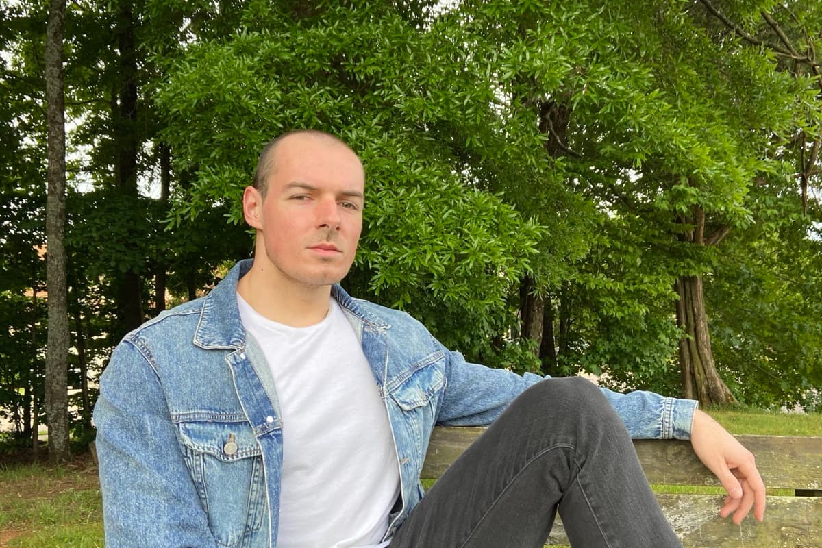 Profile photo transformation - before